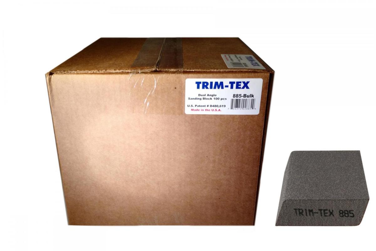 TrimTex 885 Dual Angle Sponge (100 Pack) Great Lakes Taping Tools